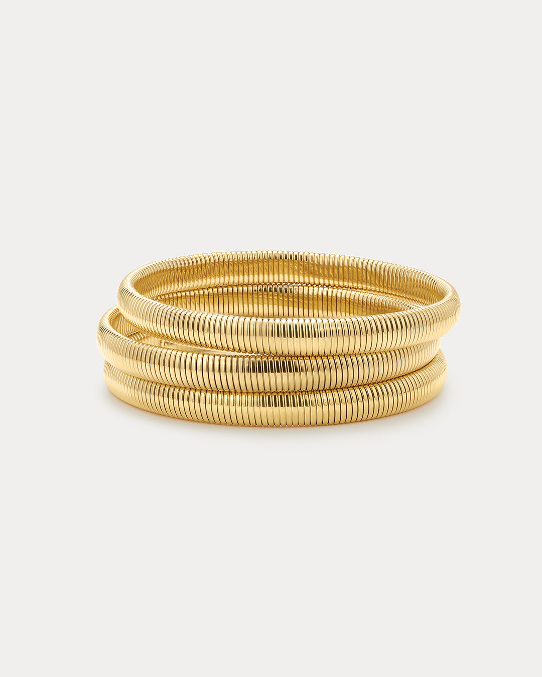 Pulseira Kit Mini Corrente Cobra (3 unidades) - Ouro 18K | SILLENE