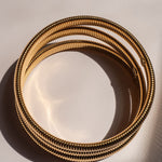 Pulseira Kit Mini Corrente Cobra (3 unidades) - Ouro 18K | SILLENE