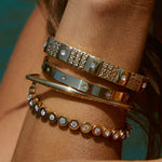 Pulseira Maeve Pedra - Ouro 18K | SILLENE