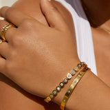 Pulseira Maeve Pedra - Ouro 18K | SILLENE