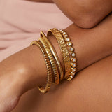 Pulseira Maeve Pedra - Ouro 18K | SILLENE