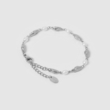 Pulseira Mimi Pérola e Prata - Prata | SILLENE