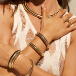 Pulseira Mini Corrente Cobra - Ouro 18K | SILLENE