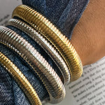 Pulseira Mini Corrente Cobra - Prata | SILLENE