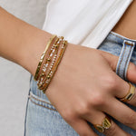 Pulseira Nellie Manga - Ouro 18K | SILLENE