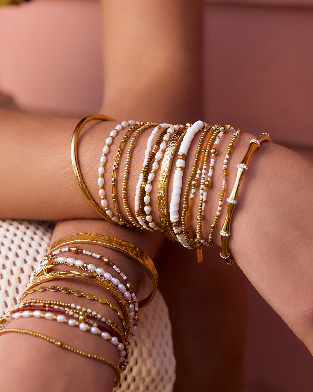 Pulseira Nellie Manga - Ouro 18K | SILLENE