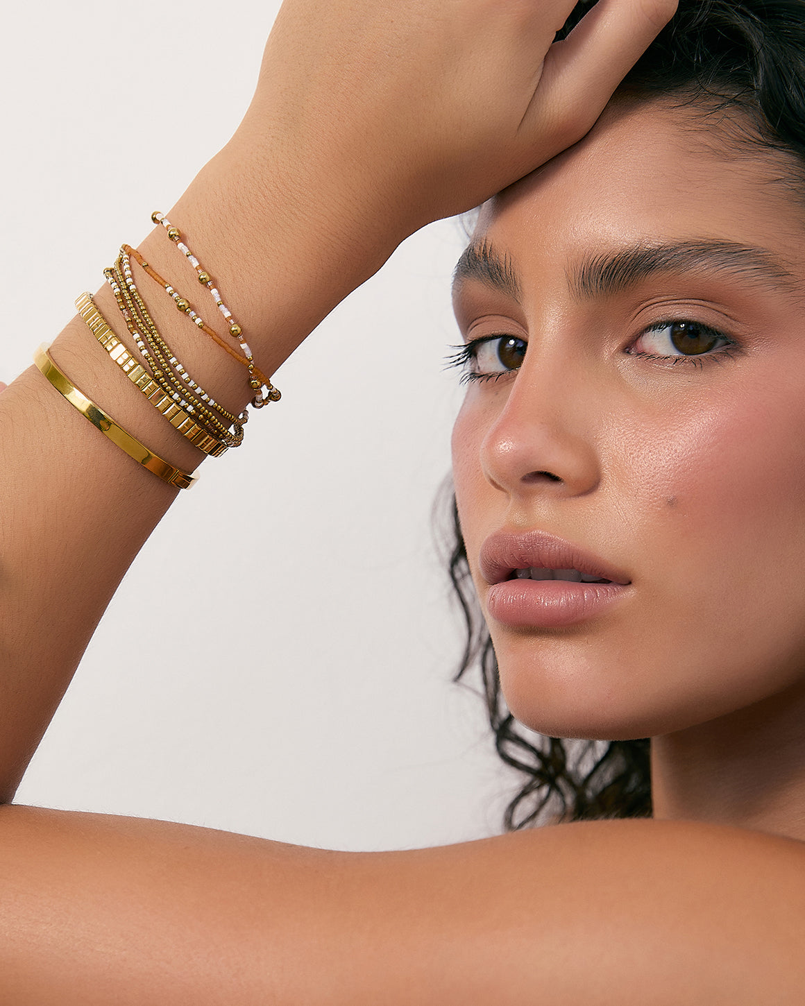 Pulseira Nellie Manga - Ouro 18K | SILLENE