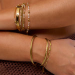 Pulseira Nellie Manga - Ouro 18K | SILLENE