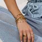 Pulseira Nellie Manga - Ouro 18K | SILLENE