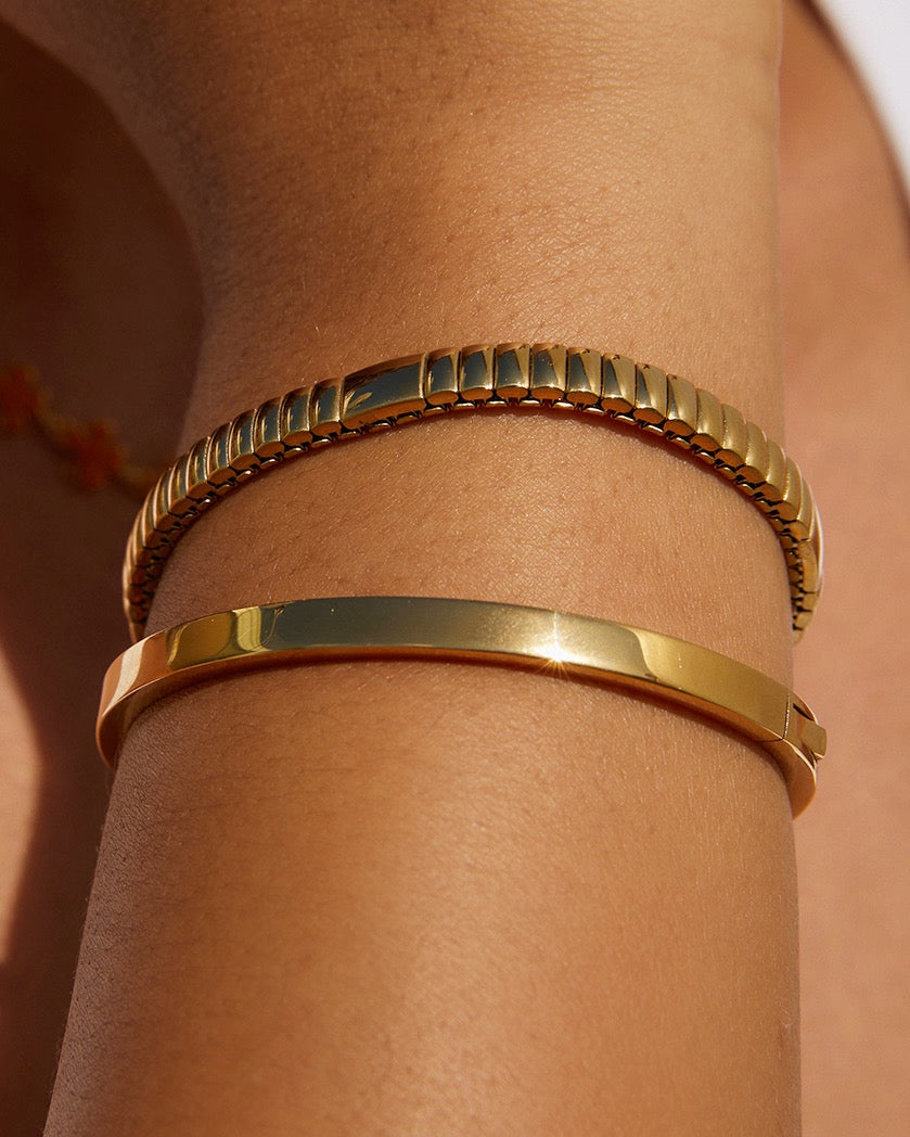 Pulseira Ônix - Ouro 18K | SILLENE