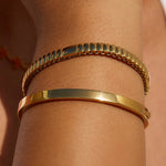 Pulseira Ônix - Ouro 18K | SILLENE