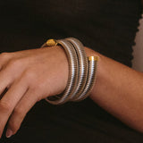 Pulseira Palais Corrente Cobra - Prata | SILLENE