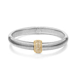 Pulseira Pave Dome Corrente Cobra - Ouro | SILLENE