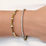 Pulseira Riviera Allegra - Ouro 18K | SILLENE