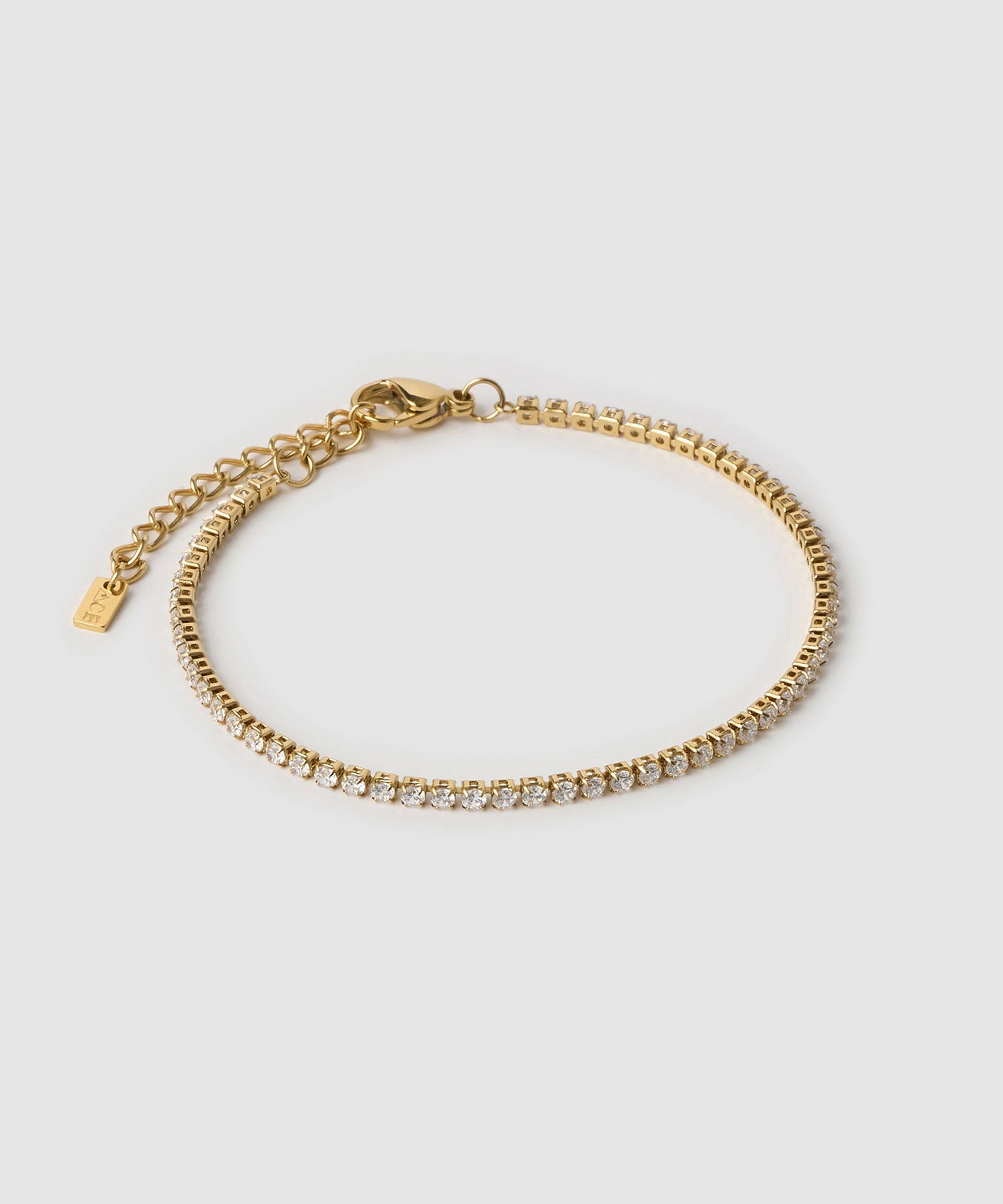 Pulseira Riviera Charlize - Ouro 18K | SILLENE