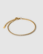 Pulseira Riviera Charlize - Ouro 18K | SILLENE