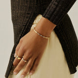 Pulseira Riviera Cravejada - Ouro 18K | SILLENE