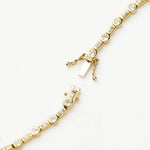Pulseira Riviera Cravejada - Ouro 18K | SILLENE