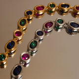 Pulseira Riviera Royale Multicolorido - Ouro | SILLENE