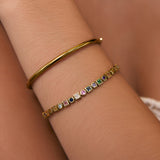 Pulseira Tinka Multicolorido - Ouro 18K | SILLENE