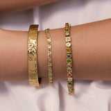 Pulseira Tinka Multicolorido - Ouro 18K | SILLENE