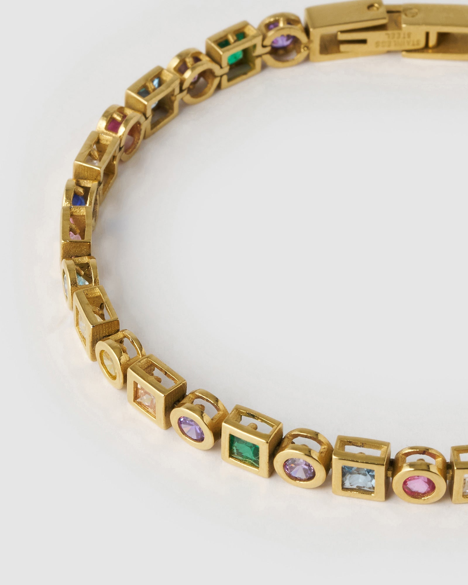 Pulseira Tinka Multicolorido - Ouro 18K | SILLENE