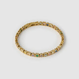 Pulseira Tinka Multicolorido - Ouro 18K | SILLENE