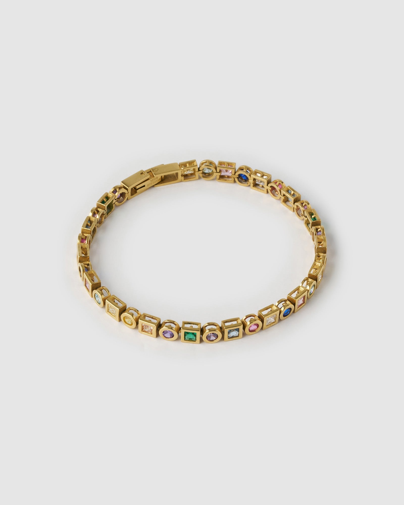Pulseira Tinka Multicolorido - Ouro 18K | SILLENE