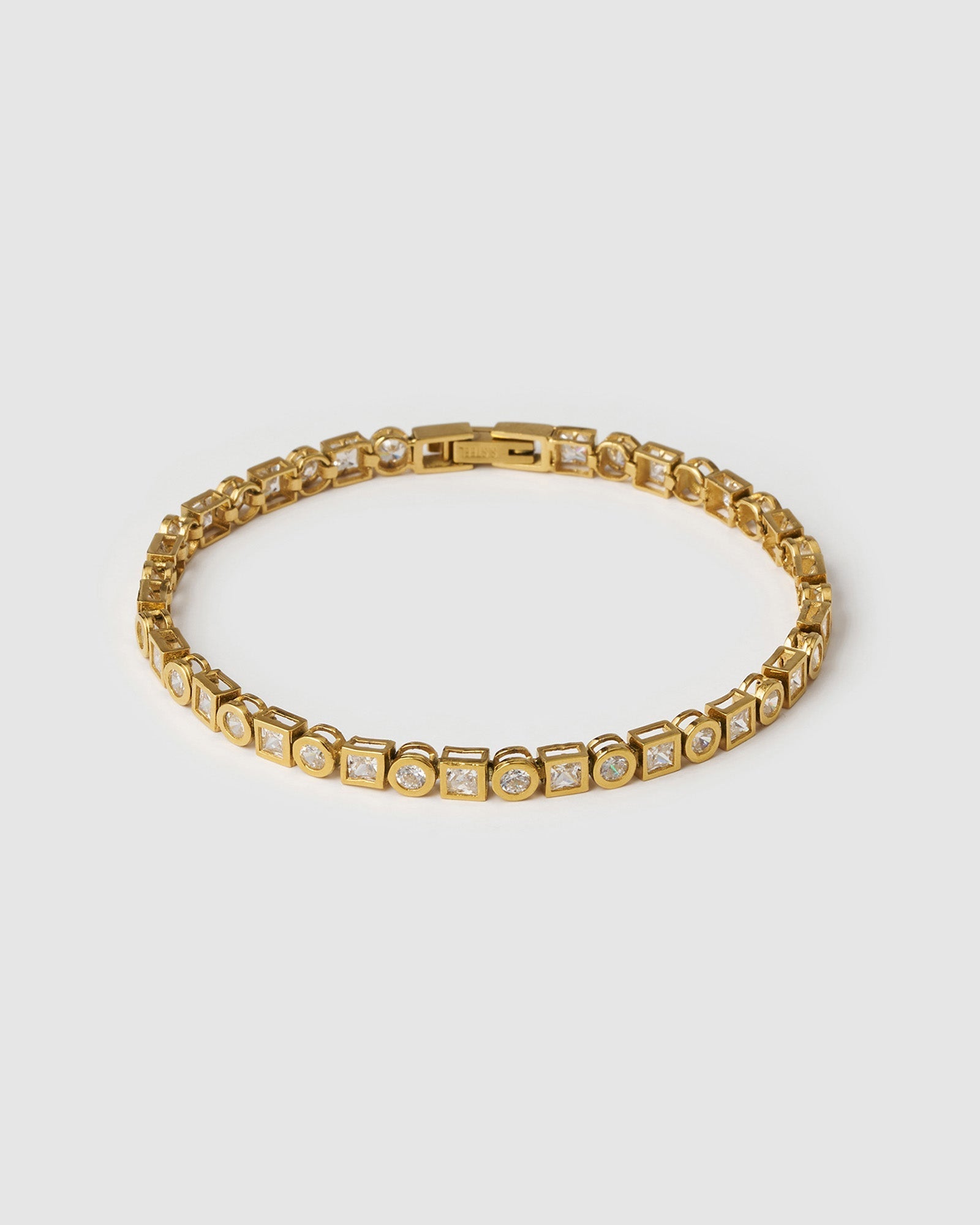 Pulseira Tinka Pedra - Ouro 18K | SILLENE