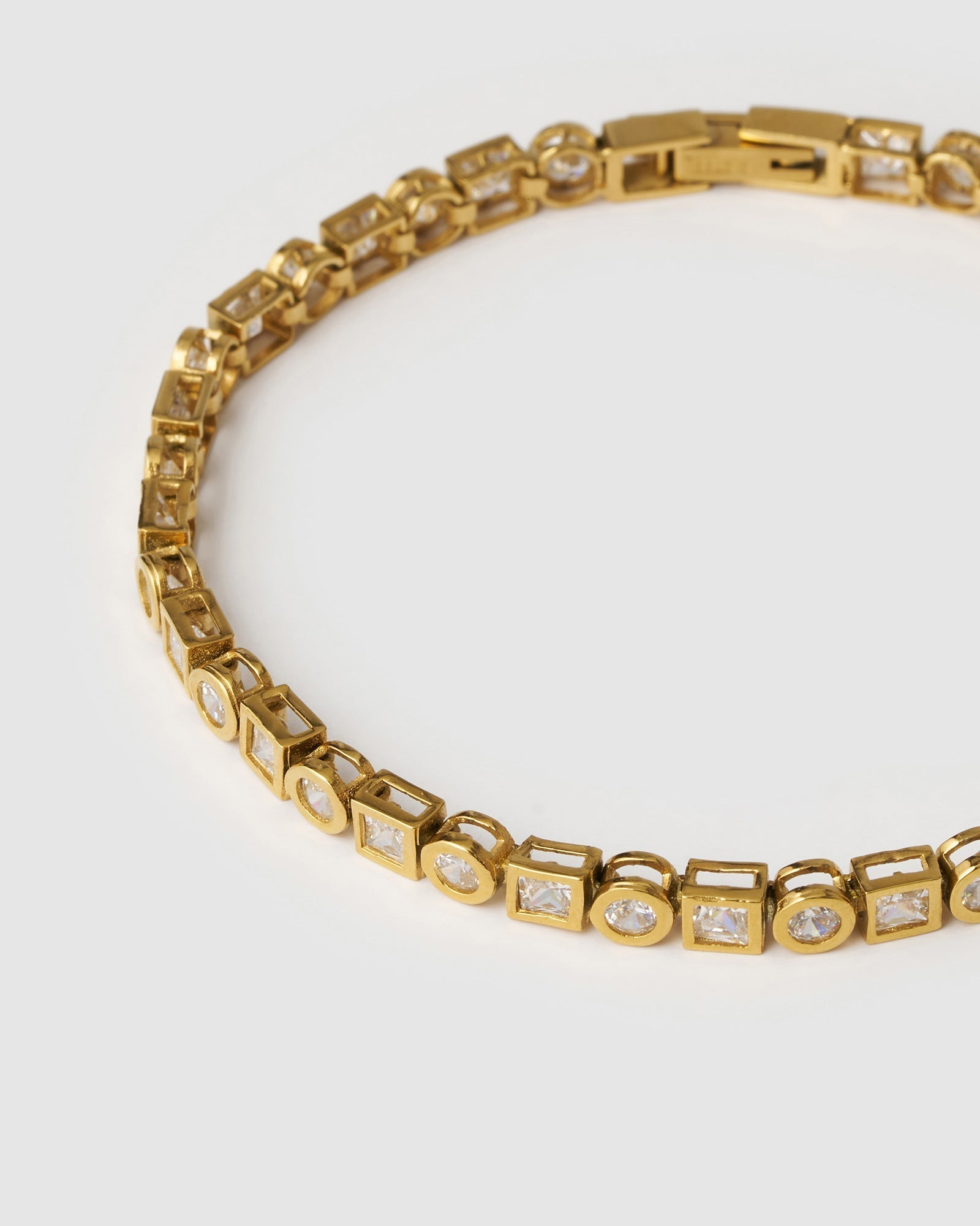 Pulseira Tinka Pedra - Ouro 18K | SILLENE