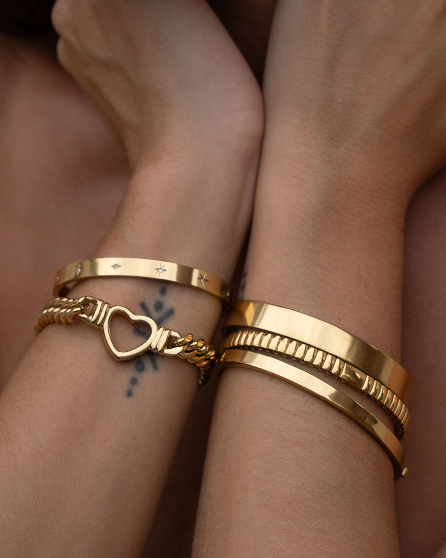 Pulseira Valentine - Ouro 18K | SILLENE