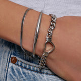Pulseira Valentine - Prata | SILLENE