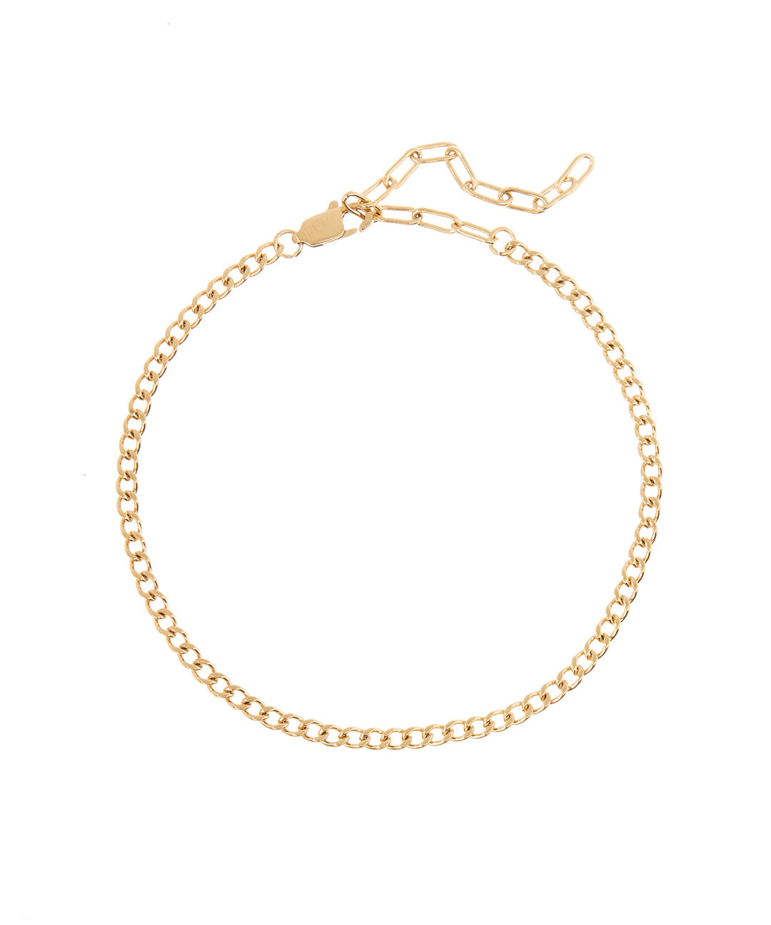 Tornozeleira Energia de Virgem - Ouro 18K | SILLENE - vista principal