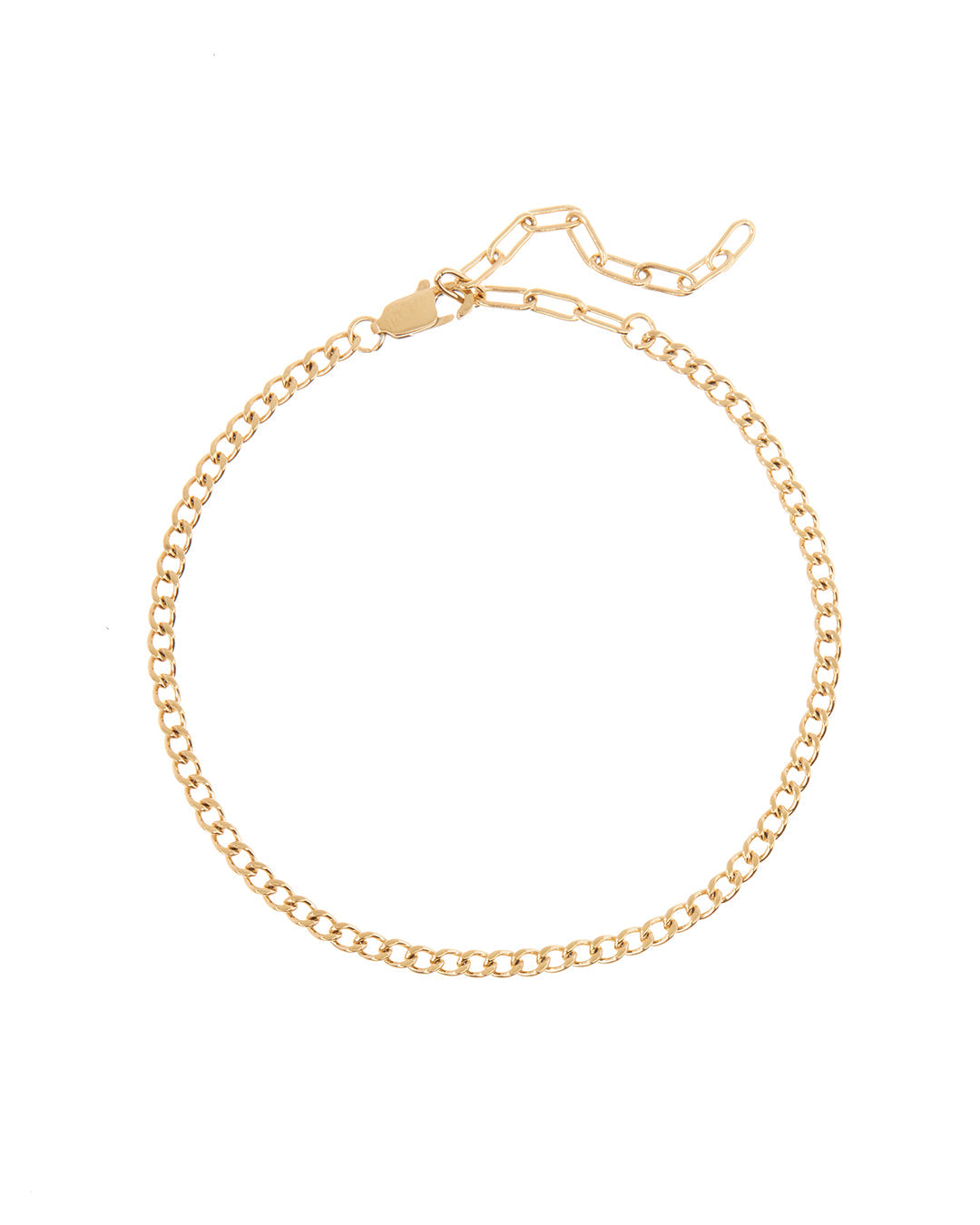 Tornozeleira Energia de Virgem - Ouro 18K | SILLENE - vista principal